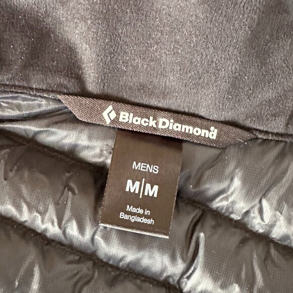 Black Diamond 900-Fill Goose Down Hoody - M's Medium, Black - Picture 9 of 9
